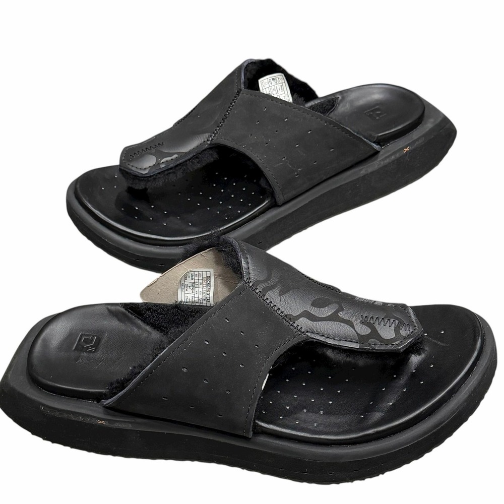 Deckers X Lab Gldtr Slide Recovery Sandals Flip Flops Chunky Comfort Shoes Sz 10